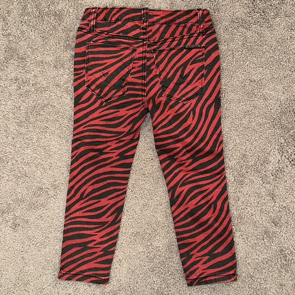 Girls Hudson zebra jeans - Picture 4 of 4